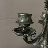Old metal candlestick