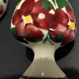 Faience shells series of six early twentieth century