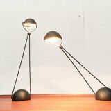 Vintage Italian postmodern Meridiana table lamps by Paolo Francesco Piva for Stefano Cevoli, 1980s, set of 2.
