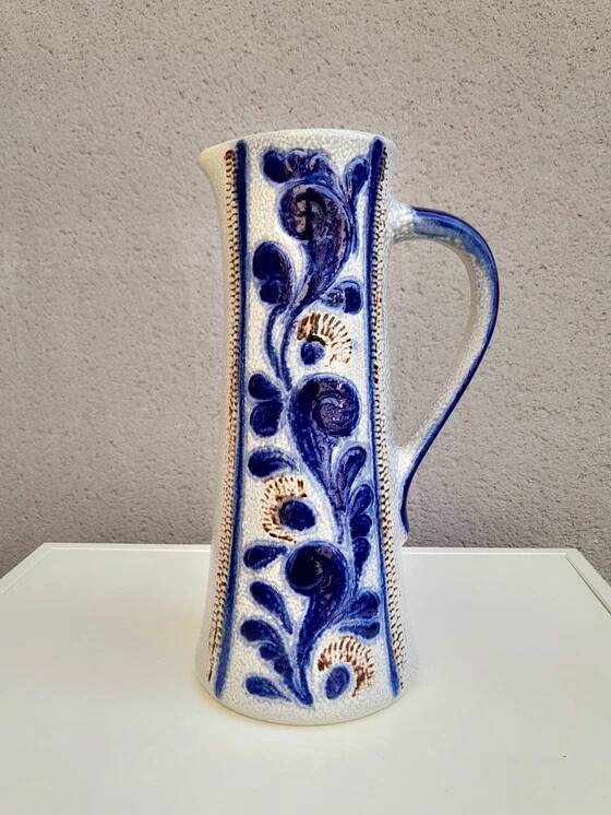 Alsatian stoneware pitcher, Betschdorf, 1970