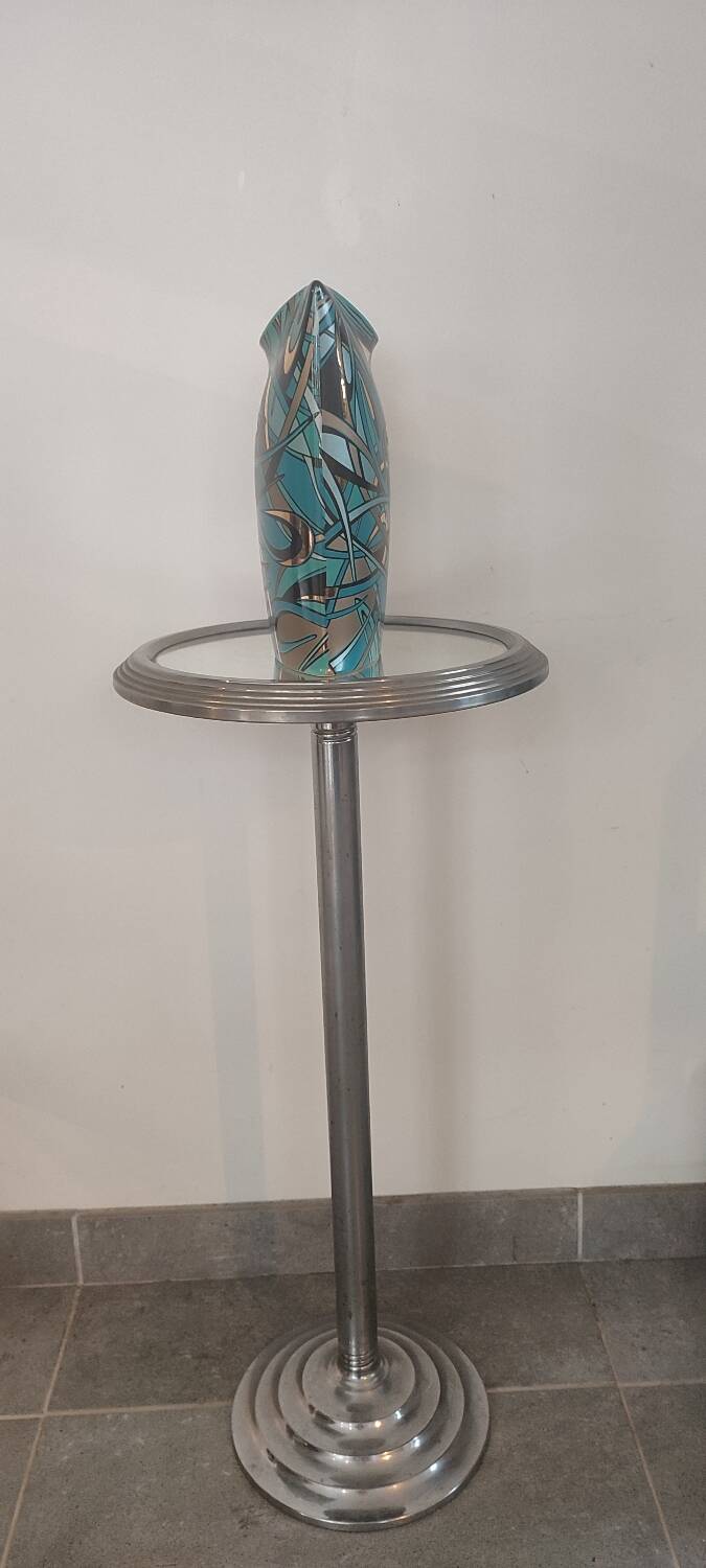 Steuler ceramic vase from the 60s - 70s signed Steuler design