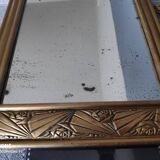 Old art deco mirror 25x38cm