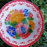 Enamelled sheet metal basin