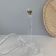 Bougeoirs vintage plexiglas
