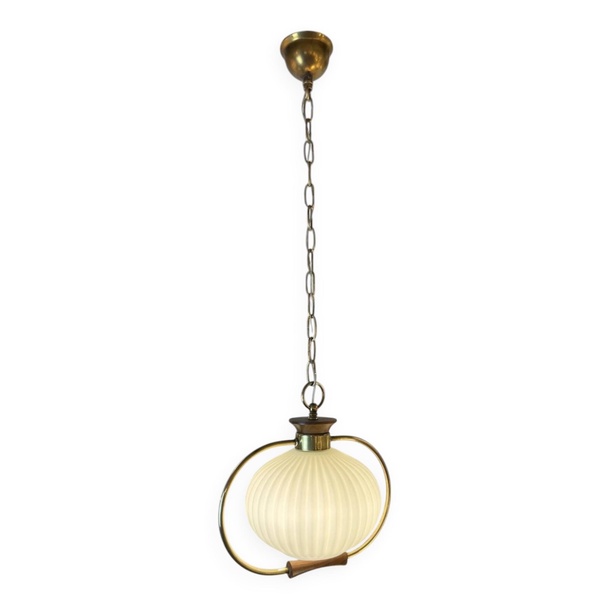 Belgian Suspension Pendant Lamp by Massive, 1960s