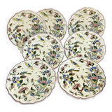 7 flat plates Gien model cornucopia 1938 1960