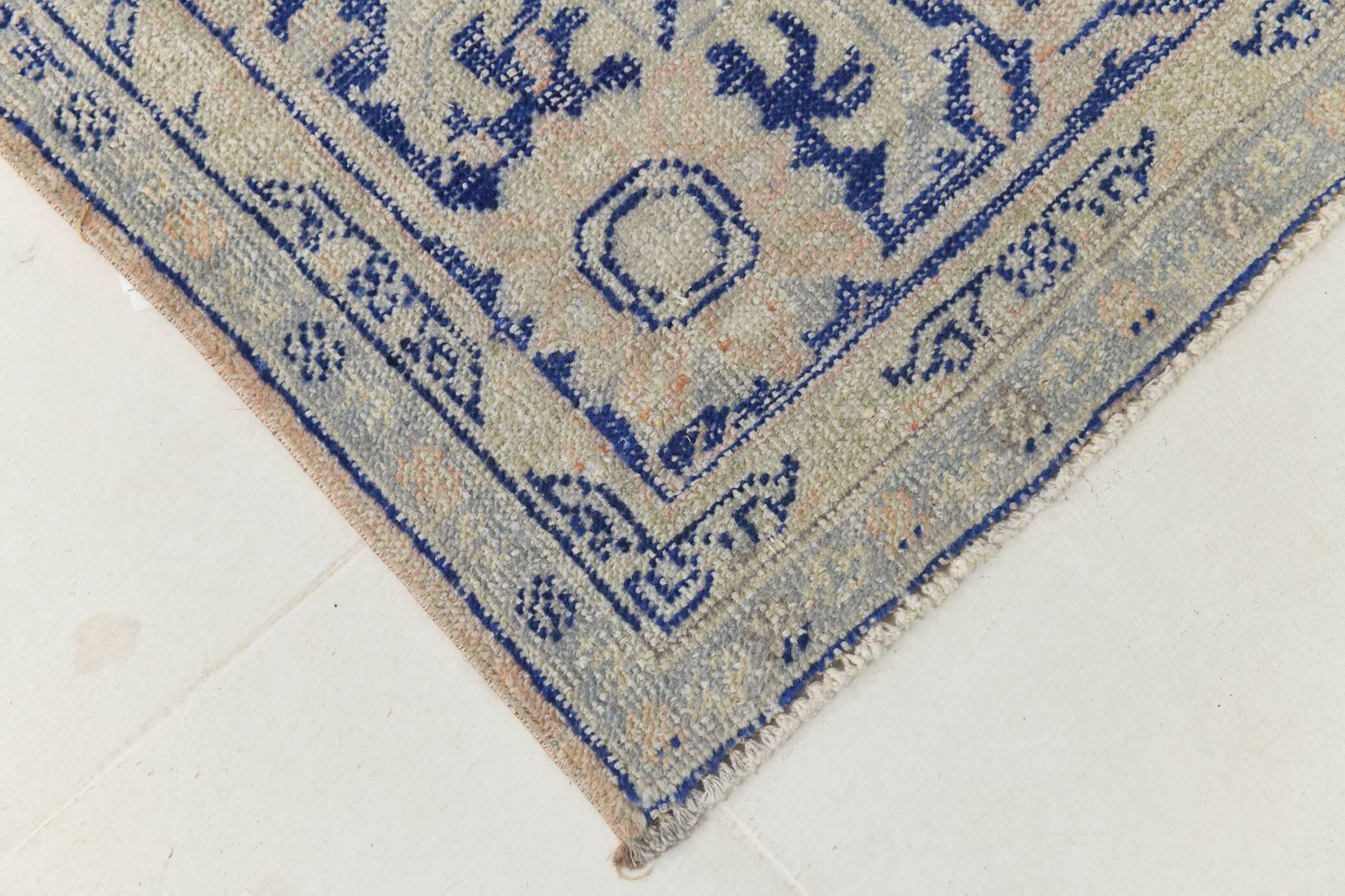 Oversize Blue Persian Rug, 246x344Cm