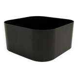 Black planter on wheels by Isao Hosoe for Intercom, 1970