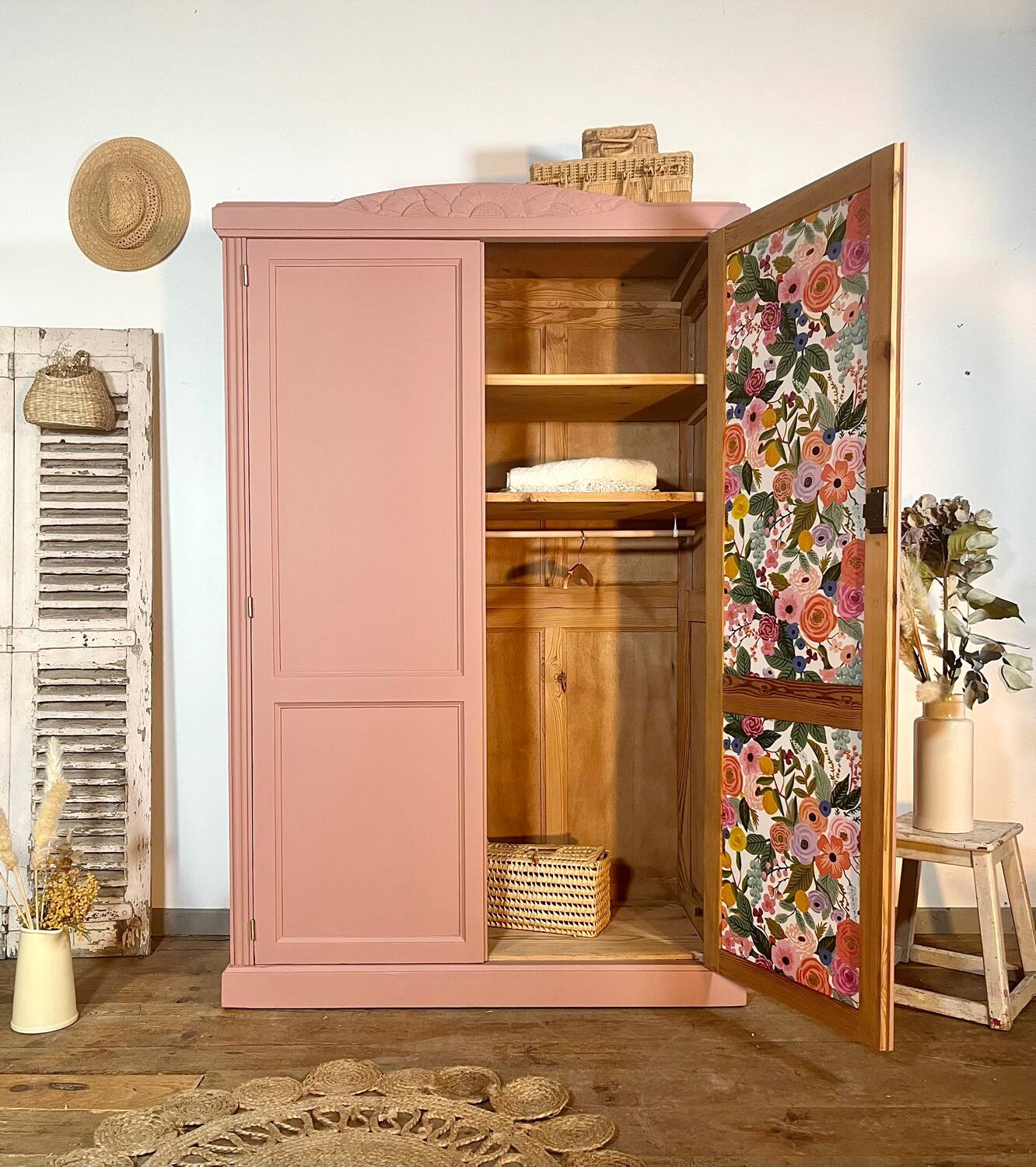 Pink wardrobe