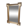Old gilded mirror with beveled ice - Napoleon III era and style