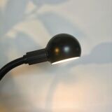 Black table lamp with compartments