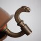 Decorative hammered copper fountain