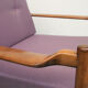 1960s armchair in lilac