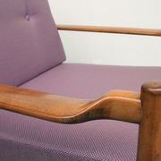 1960s armchair in lilac