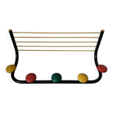 Scoubidou coat rack