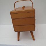 Nice-sized worker, in light varnished wood