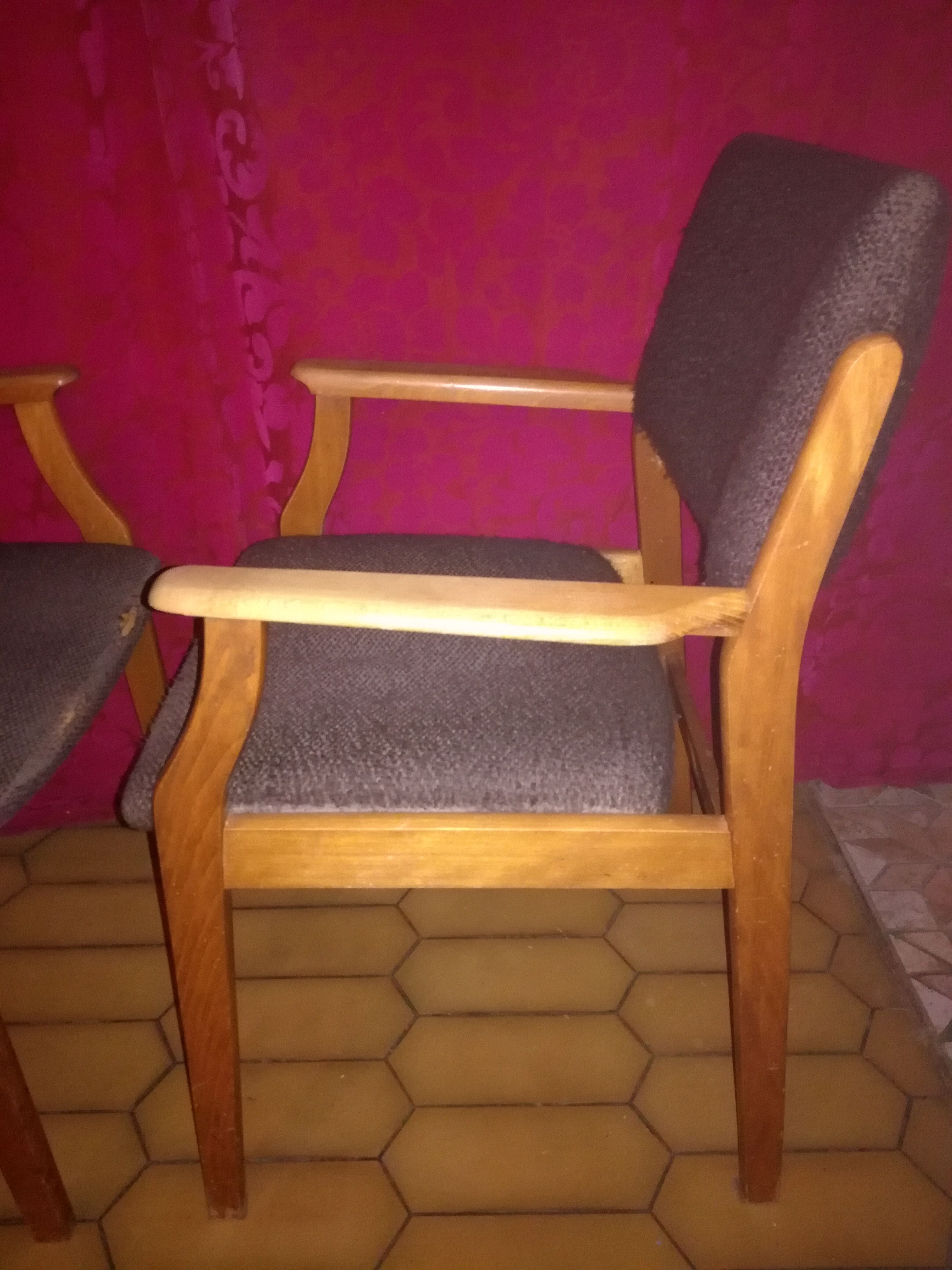 Duo de fauteuils scandinaves