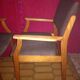 Duo de fauteuils scandinaves