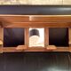 Coat rack wall art deco