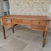 Antique solid wood desk