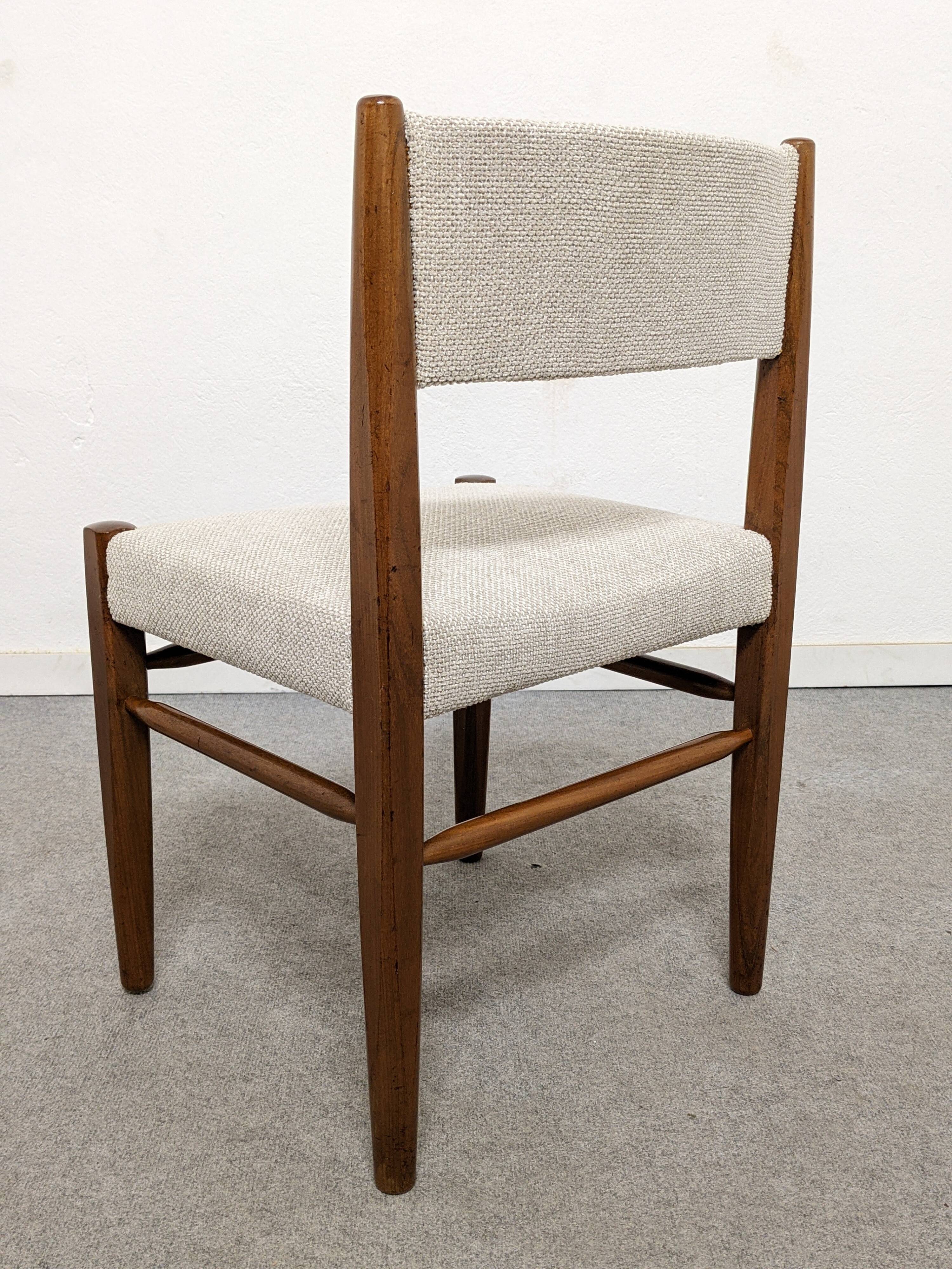Set of 4 Scandinavian teak chairs, Denmark circa 1960.