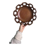 Centre de table en bois sculpté