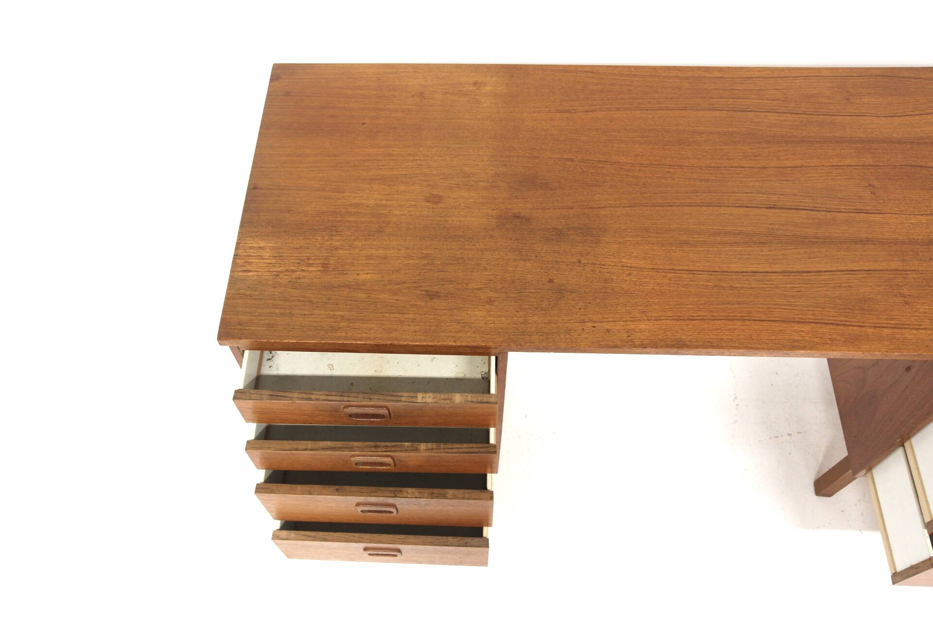 Bureau scandinave en teck, Suède, 1960