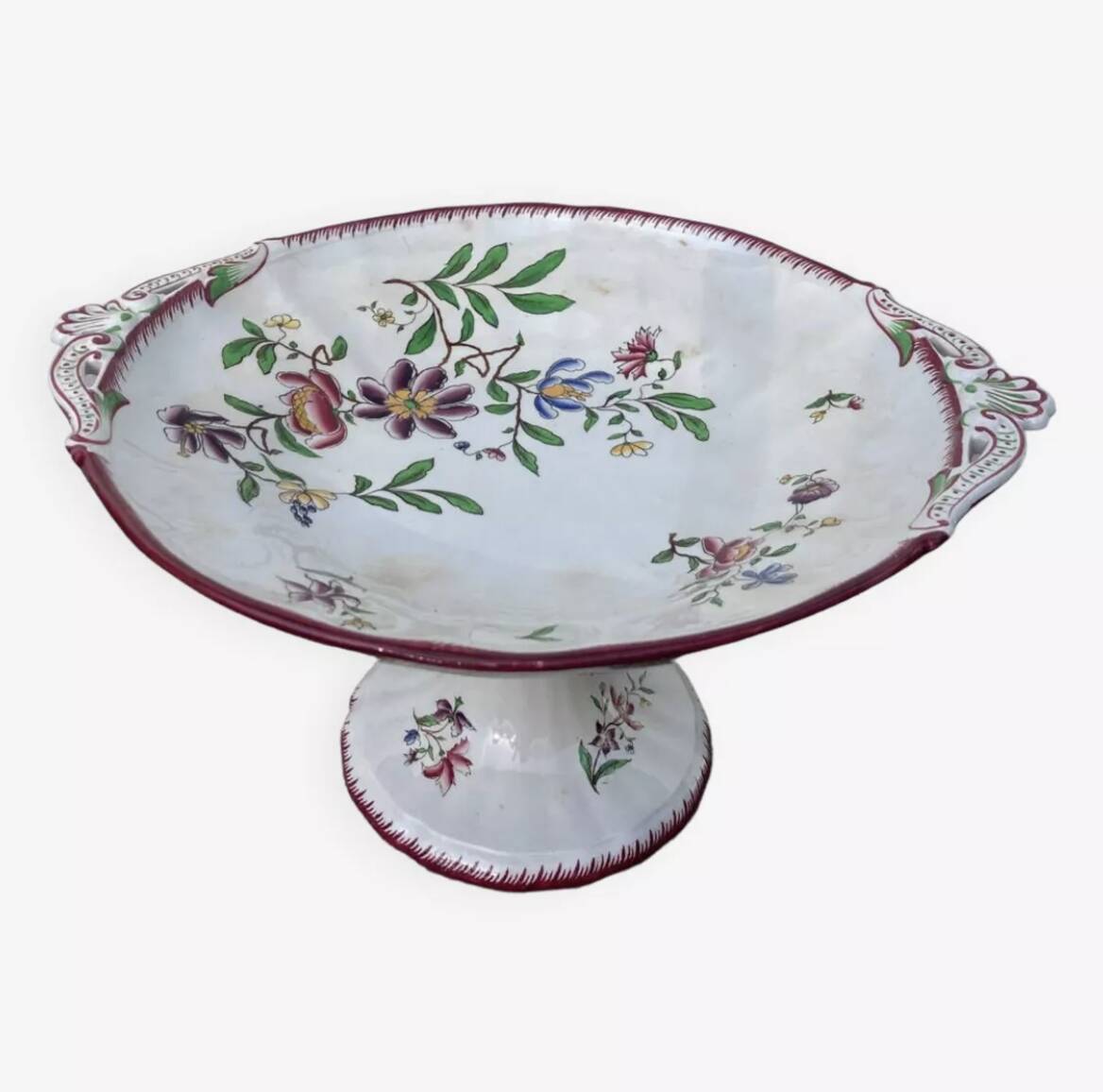 Large compote dish Old Strasbourg