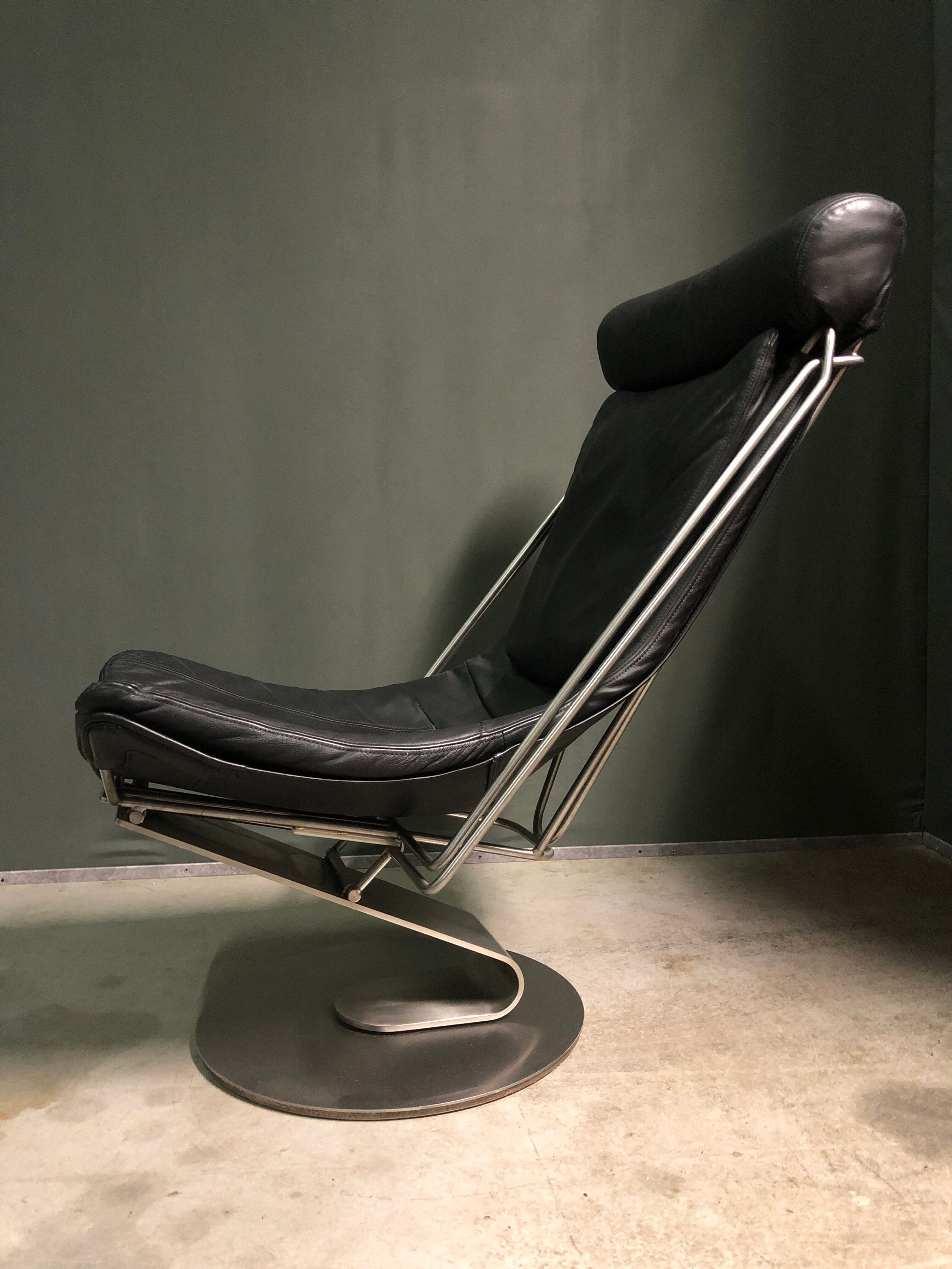 Oluf Lund lounge chair by Interdane Stouby