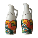 Vintage oil and vinegar set