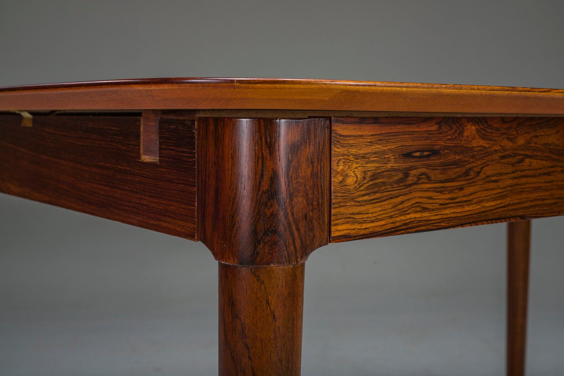 Mid-century modern rosewood dining table from Lübke, 1960s
