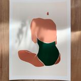 "Baigneuse 02" de Sacrée Frangine