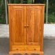 Solid wood chest of drawers from the 1980s.