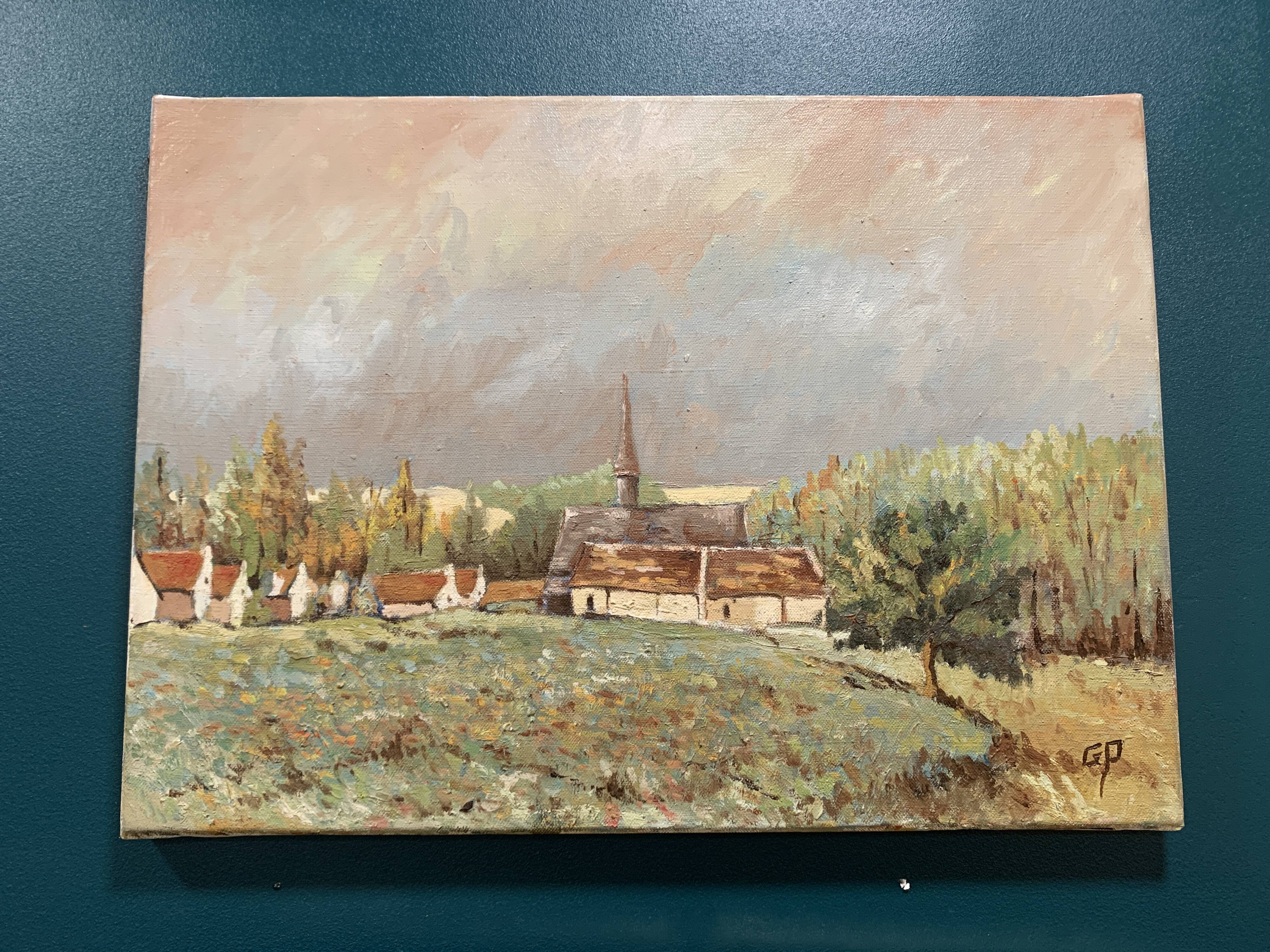 Huile sur toile paysage