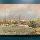 Huile sur toile paysage