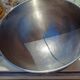Silver metal champagne bucket
