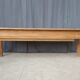 Oak farmhouse table