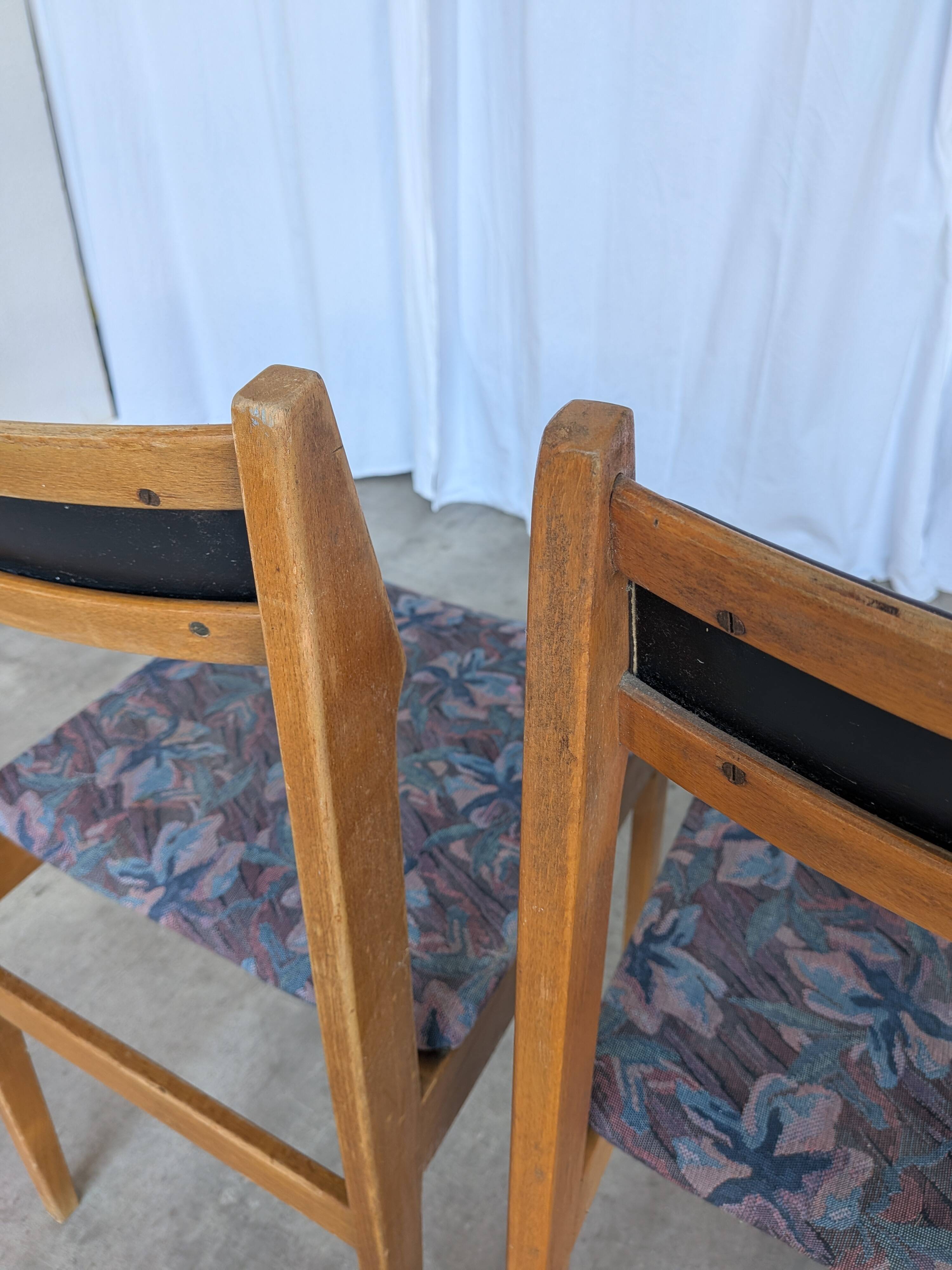 Vintage Branko Ursic Dining Chairs: STOL Kamnik Model 2087, Yugoslavia 1960