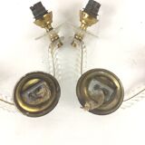 Plastic vintage sconces