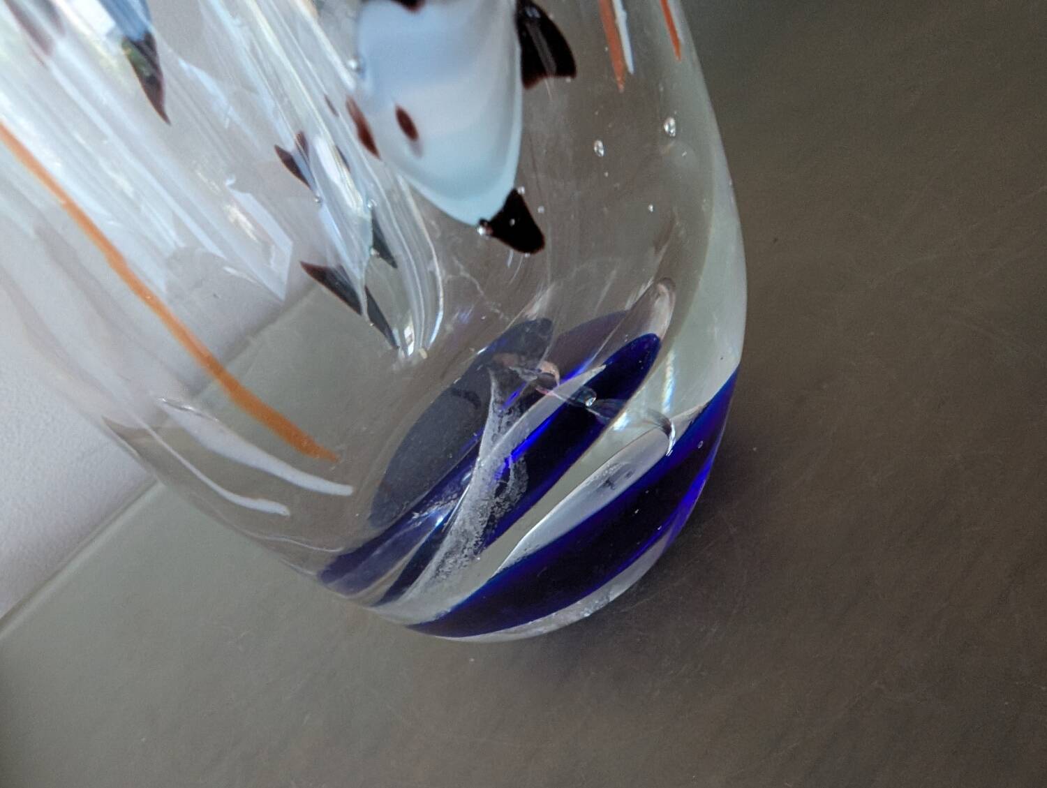 Alfredo Barbini Murano Vase