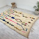 Handmade moroccan berber carpet 260 x 160 cm