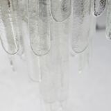 Chandelier by Carlo Nason, edited by Mazzega, Murano, Italy, circa 1970