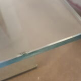 Roche Bobois glass coffee table