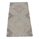 Handmade small kilim rug 64cm x 122cm