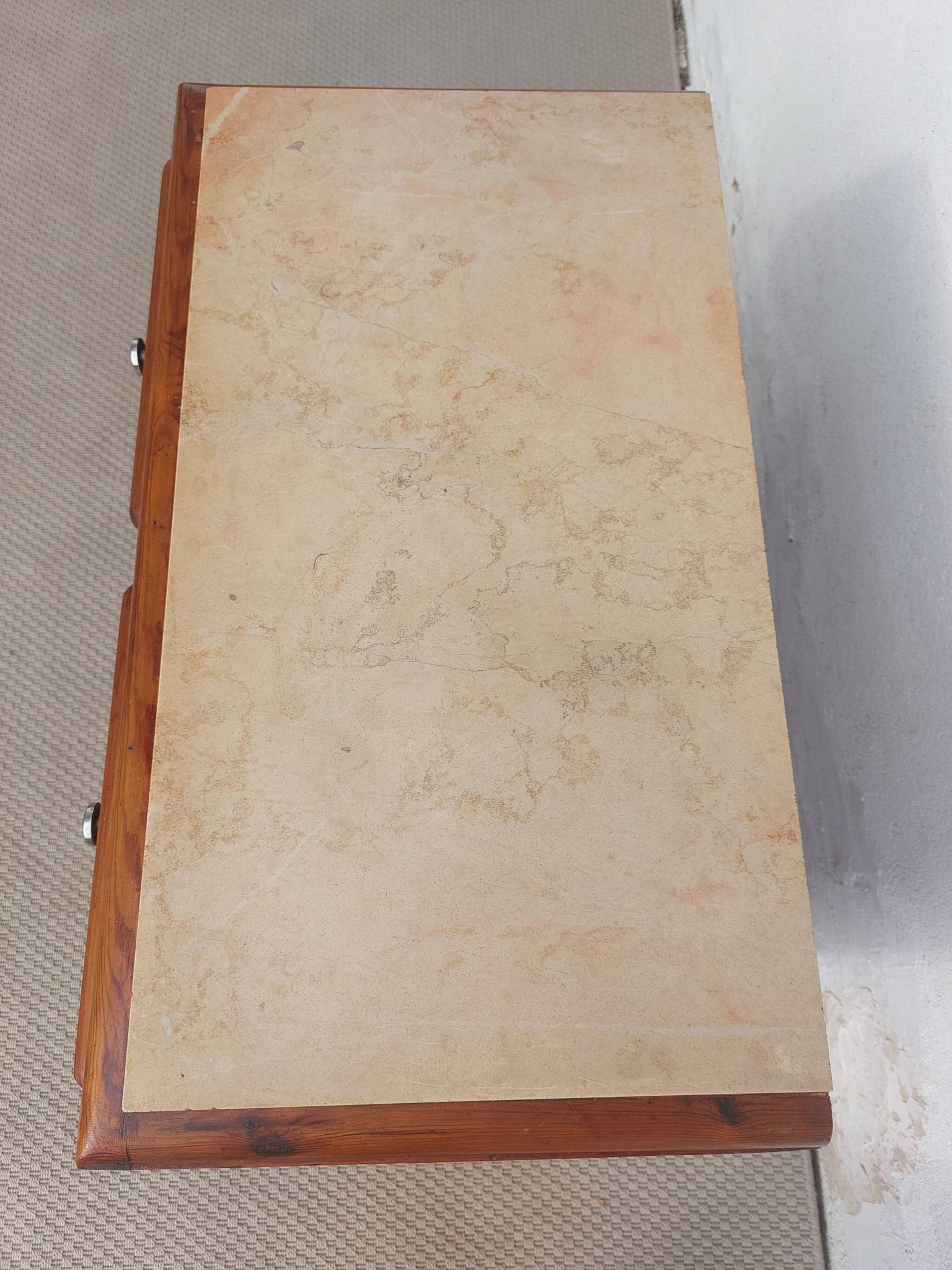 Mado buffet, marble top, vintage