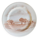 Vintage landscape plate