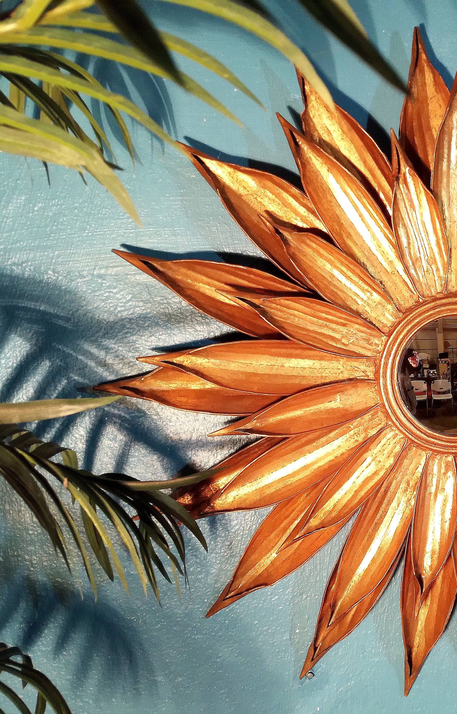 Sun wall mirror 1970s