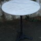 Marble bistro table