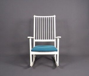Ynge Ekstrom rocking chair, Swedese 1970s