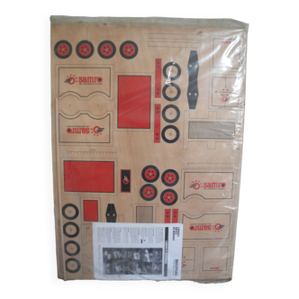 Old Bricopano toy n°2, truck trailer construction kit